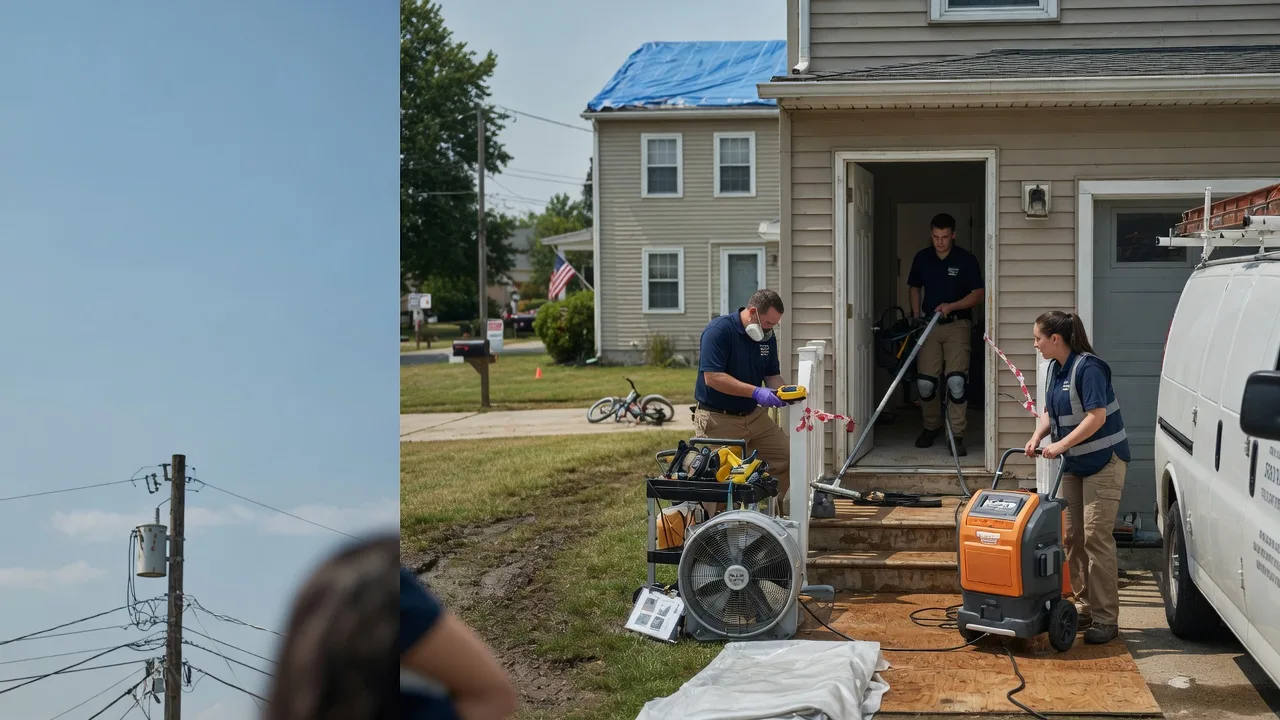 Water Damage Repair in Cross Fork, PA near me